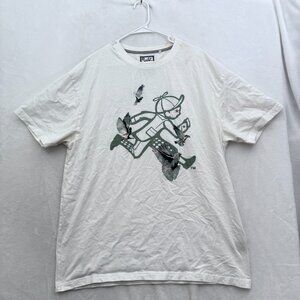 Play Cloths T Shirt Mens 3XL White Graphic Casual Streetwear
